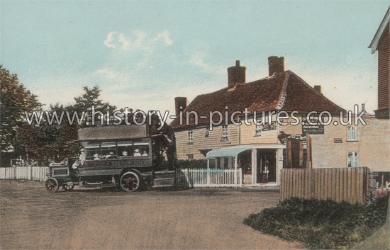 Queens Corner, West Mersea, Essex. c.1905